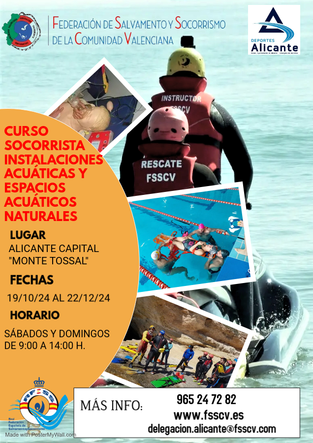 Curso socorrista SIAC - SEAN ALICANTE (01/25AL)