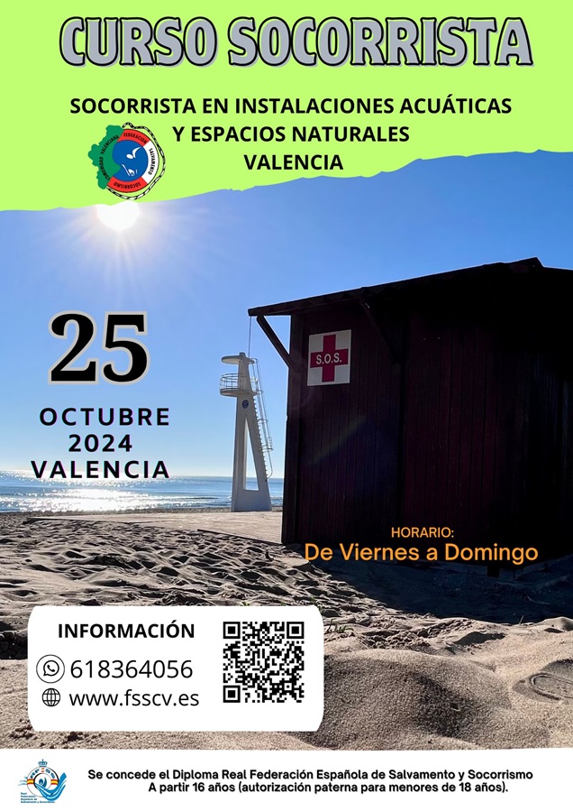 Curso Socorrista en Valencia 01/25V