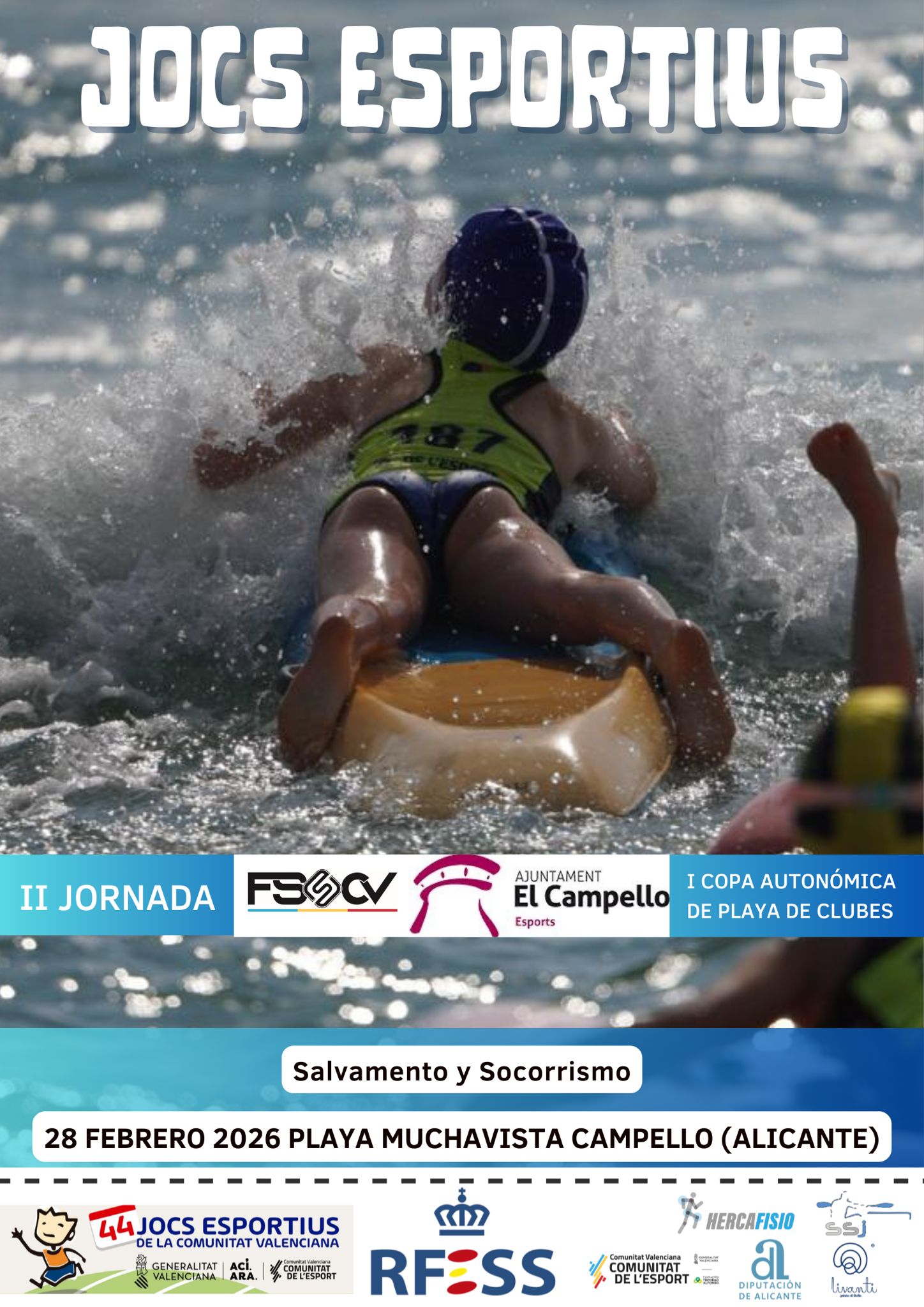 II JORNADA I COPA AUTONÓMICA DE PLAYA DE CLUBES