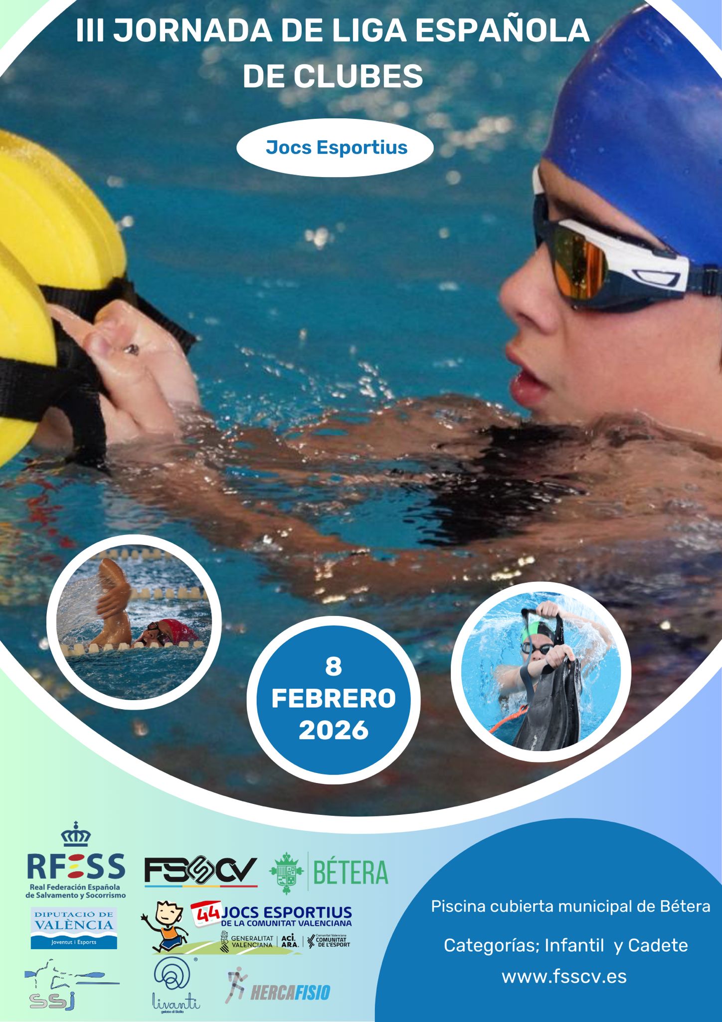 III JORNADA DE LIGA ESPAÑOLA DE CLUBES - INFANTIL Y CADETE