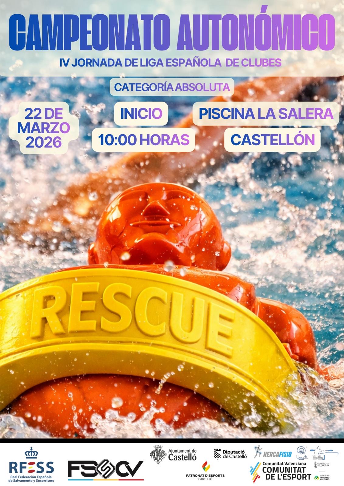 CTO AUTONÓMICO DE PISCINA - IV JOR. DE LIGA ESPAÑOLA DE CLUBES
