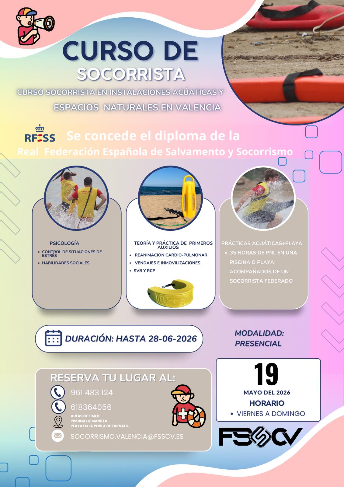 Curso Socorrista Siac Sean 07/26V