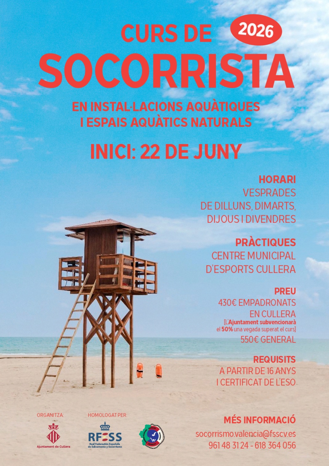 Curso Socorrista en Cullera 07/26V