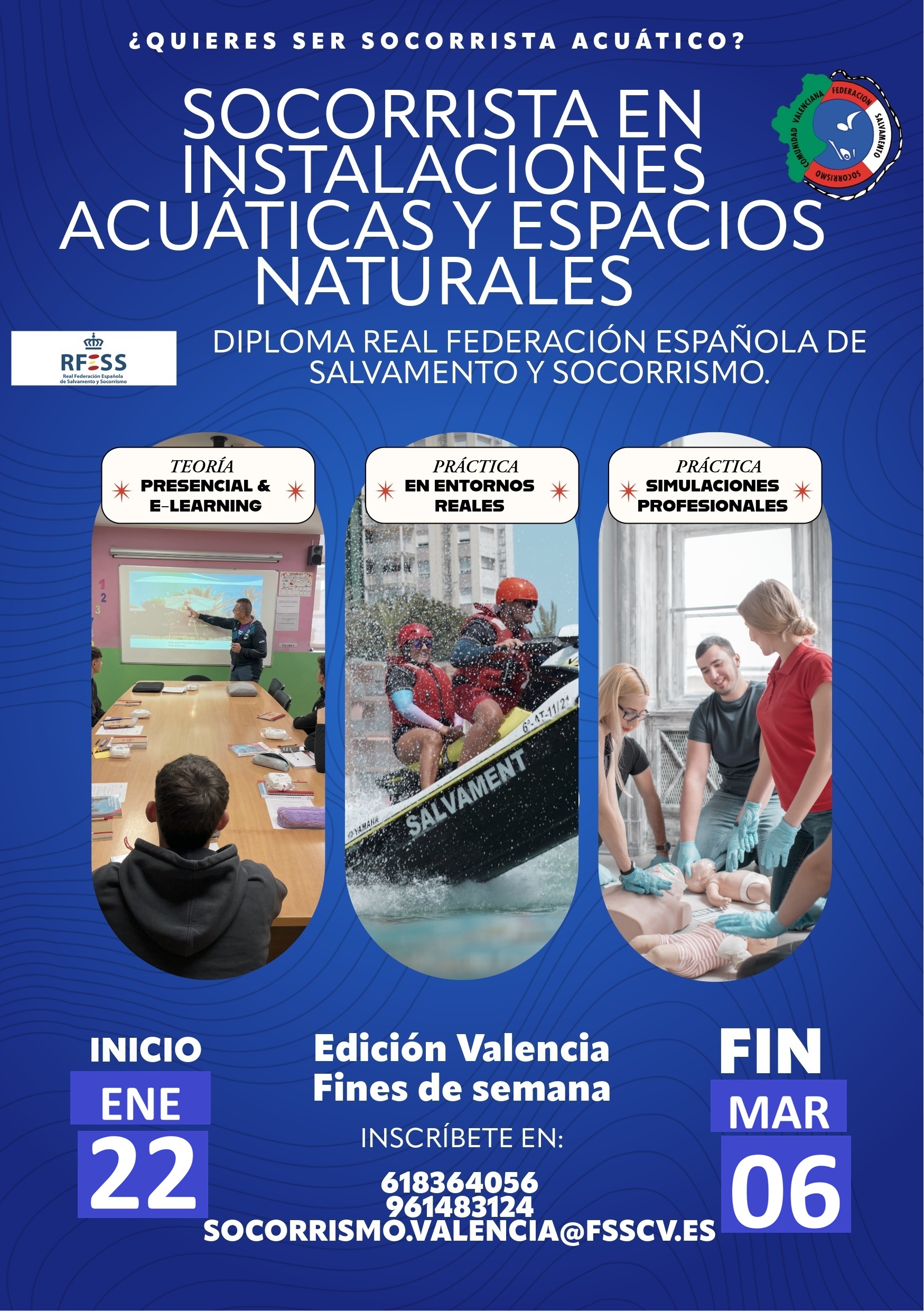 Curso Socorrista Siac Sean VALENCIA 02/27V
